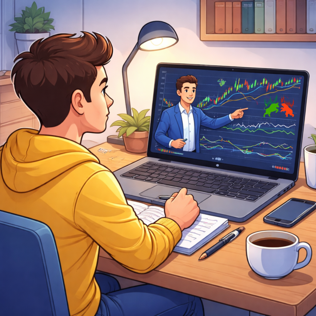 Stock market training recording